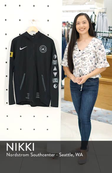 winter solstice reflective running jacket