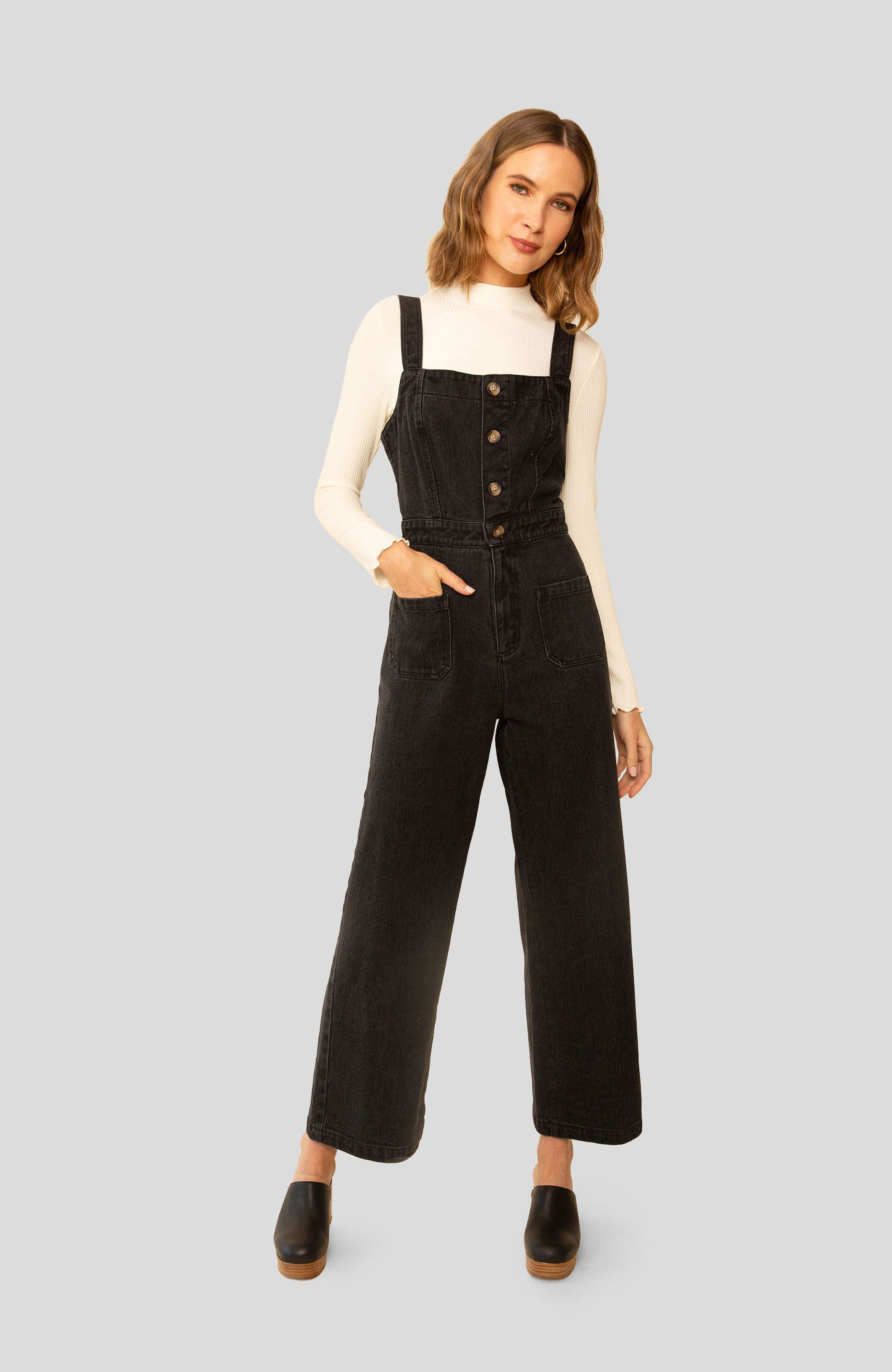 Whimsy + Row Grace Jumpsuit in Vintage Black Cover