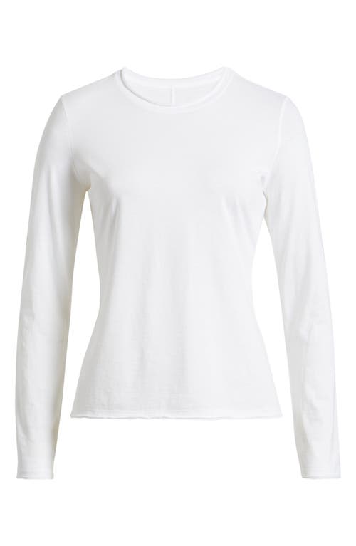 Shop Rails Long Sleeve T-shirt In White