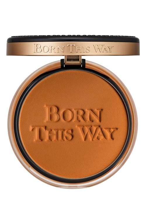 Too Faced Born This Way Pressed Powder Foundation in Mahogany at Nordstrom