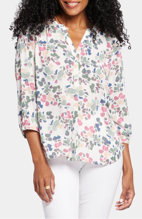 NYDJ NYDJ PINTUCK BLOUSE 