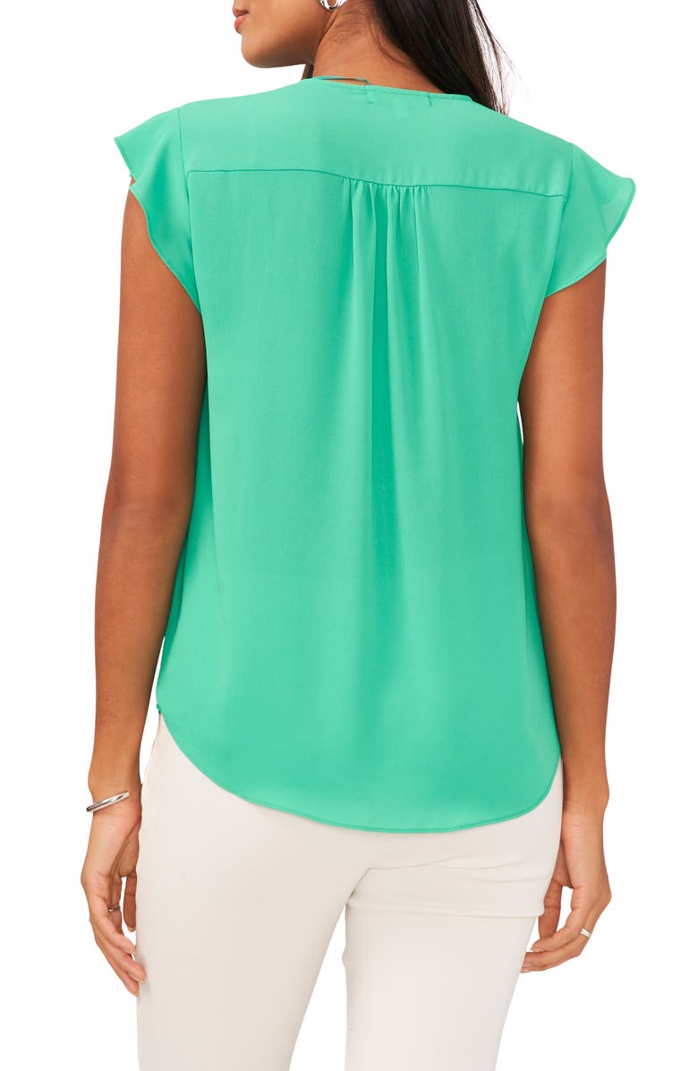 Chaus Flutter Sleeve Blouse | Nordstrom