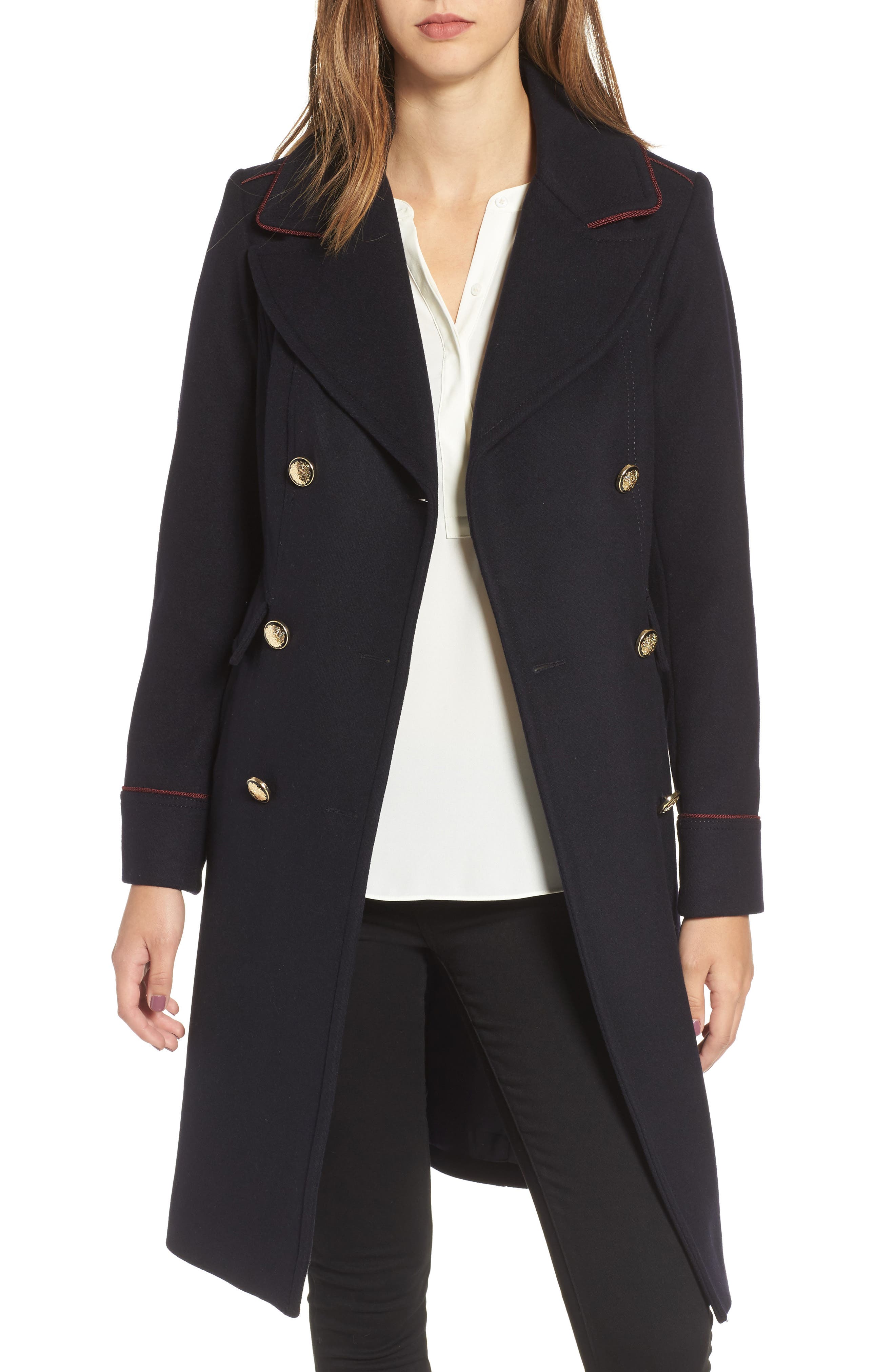 Vince Camuto Double Breasted Utility Coat Nordstrom