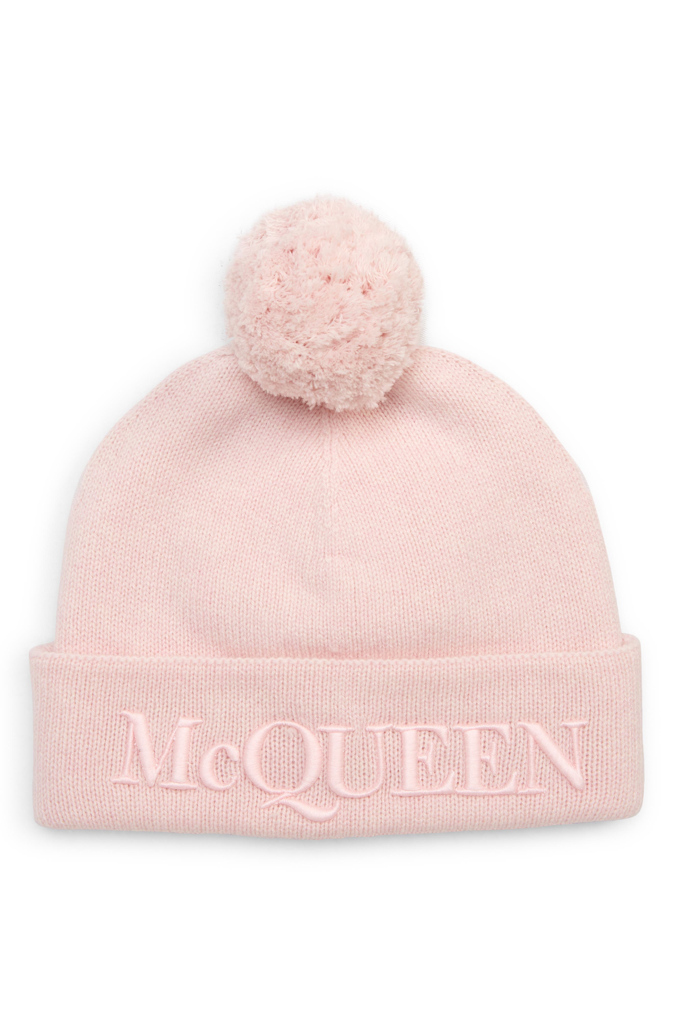 pink womens beanie