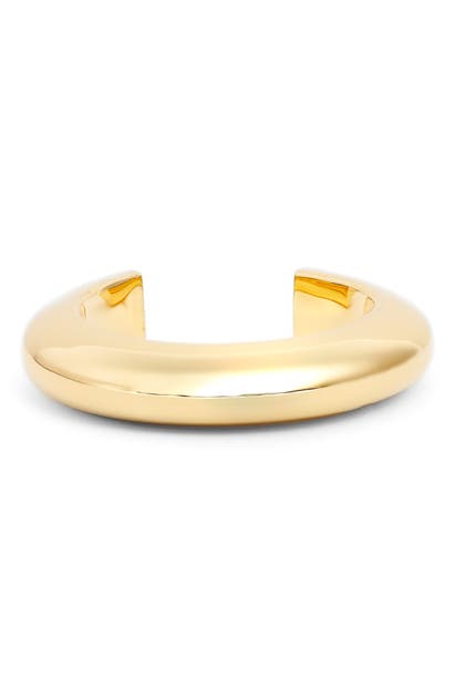 Click to view more detailed imagery on our partner's website Lizzie Fortunato Ridge Cuff Bracelet In Gold