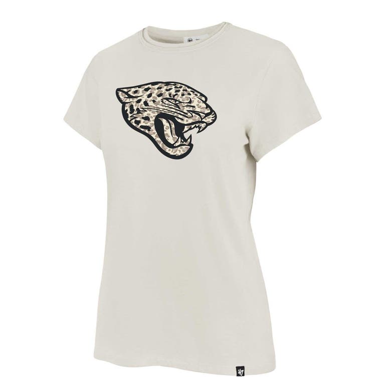 Shop 47 ' Cream Jacksonville Jaguars Panthera Frankie T-shirt