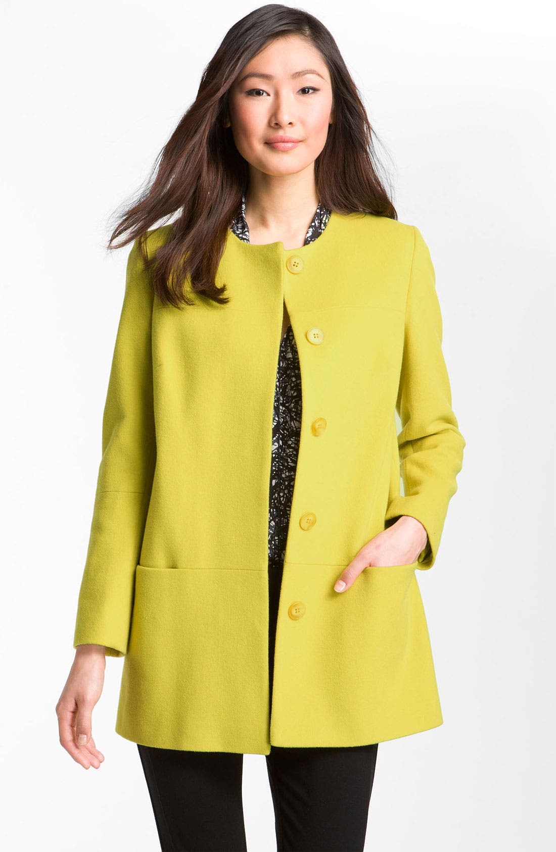 Helene Berman Collarless Topper Nordstrom