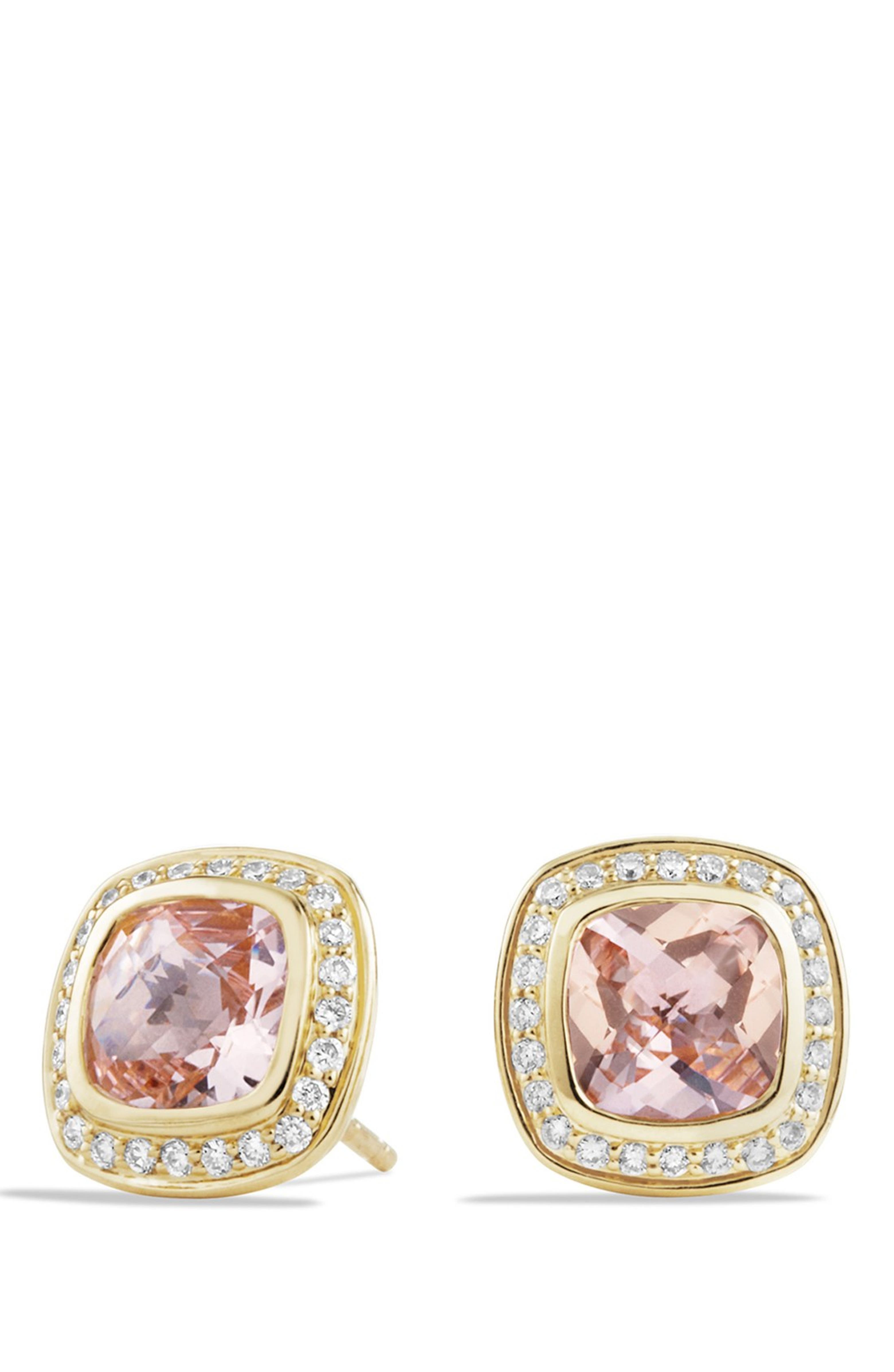 David Yurman 'Albion' Earrings with Semiprecious Stone and Diamonds in ...