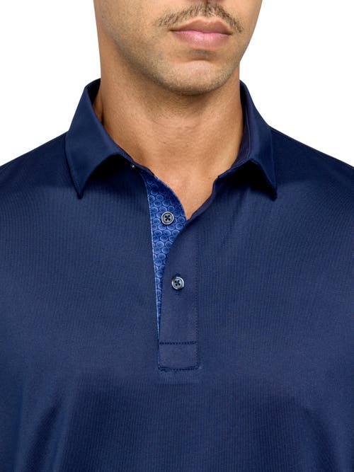 Construct Con.struct Solid Performance Golf Polo In Navy
