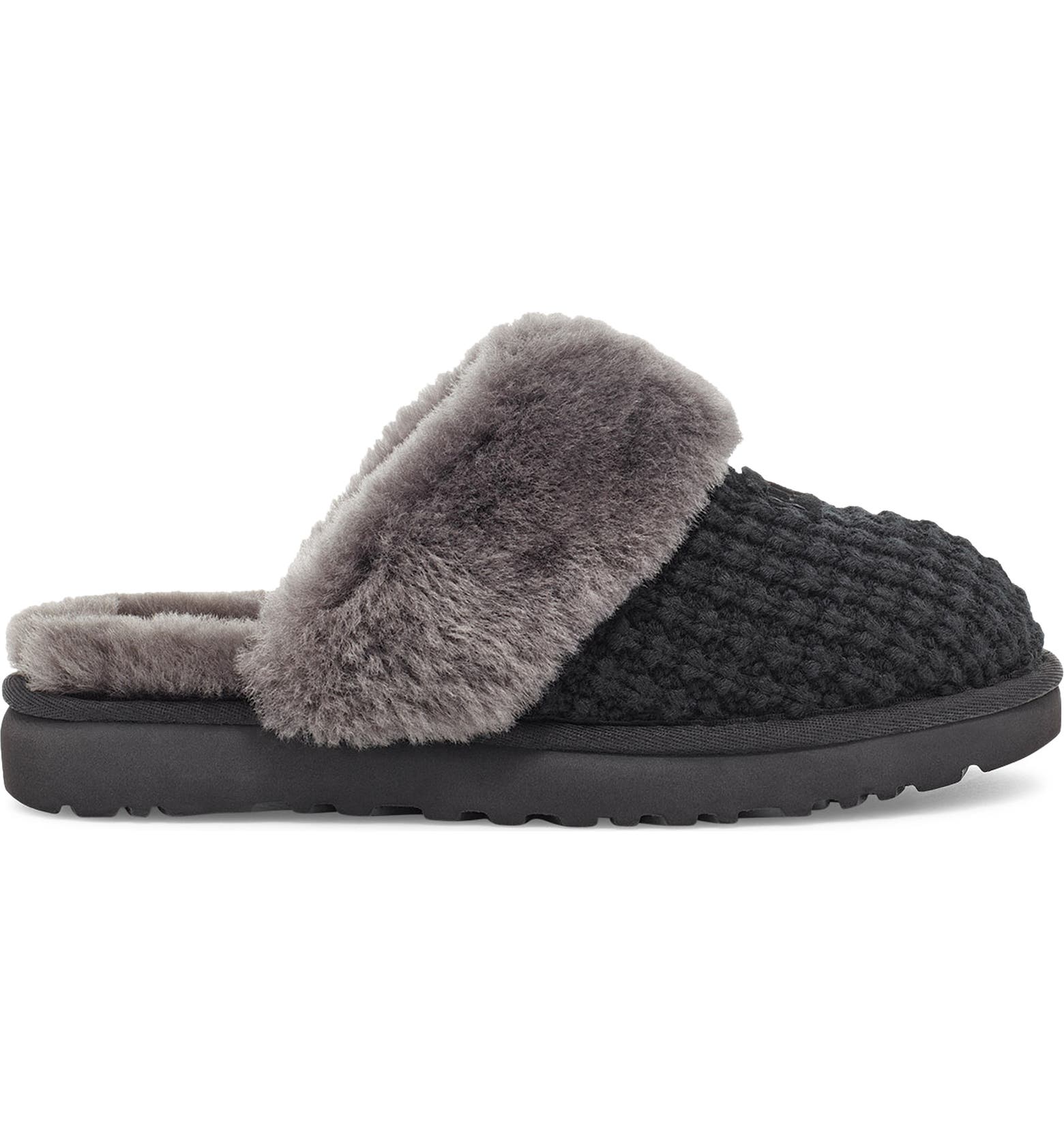 UGG® Cozy Knit Genuine Shearling Slipper (Women) Nordstrom
