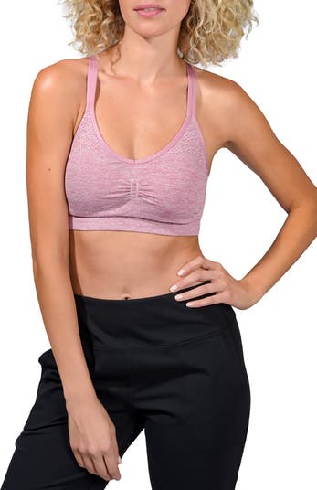 Marika, Intimates & Sleepwear, Marika Sports Bra Seamless Medium Pink  Wireless Workout Activewear Y