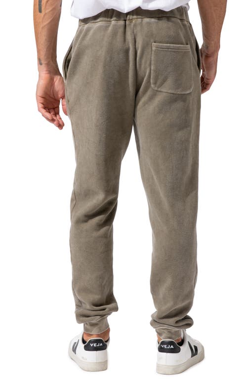 Shop Threads 4 Thought Mineral Wash Organic Cotton Blend Joggers In Fortress