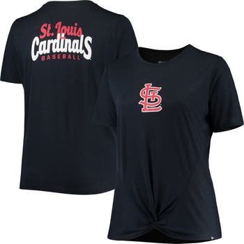 Plus Size - MLB St Louis Cardinals Classic Fit Cotton Notch Tee