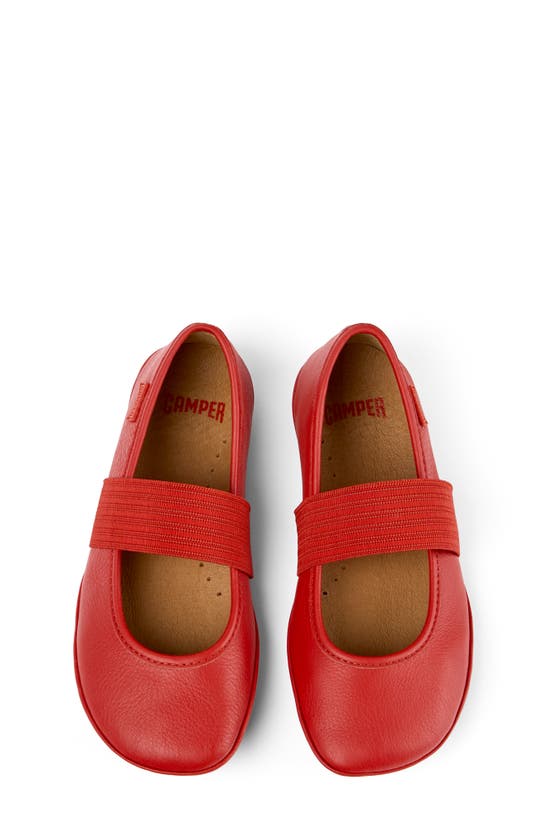 Camper Kids' Right Mary Jane Ballet Flat In Bright Red
