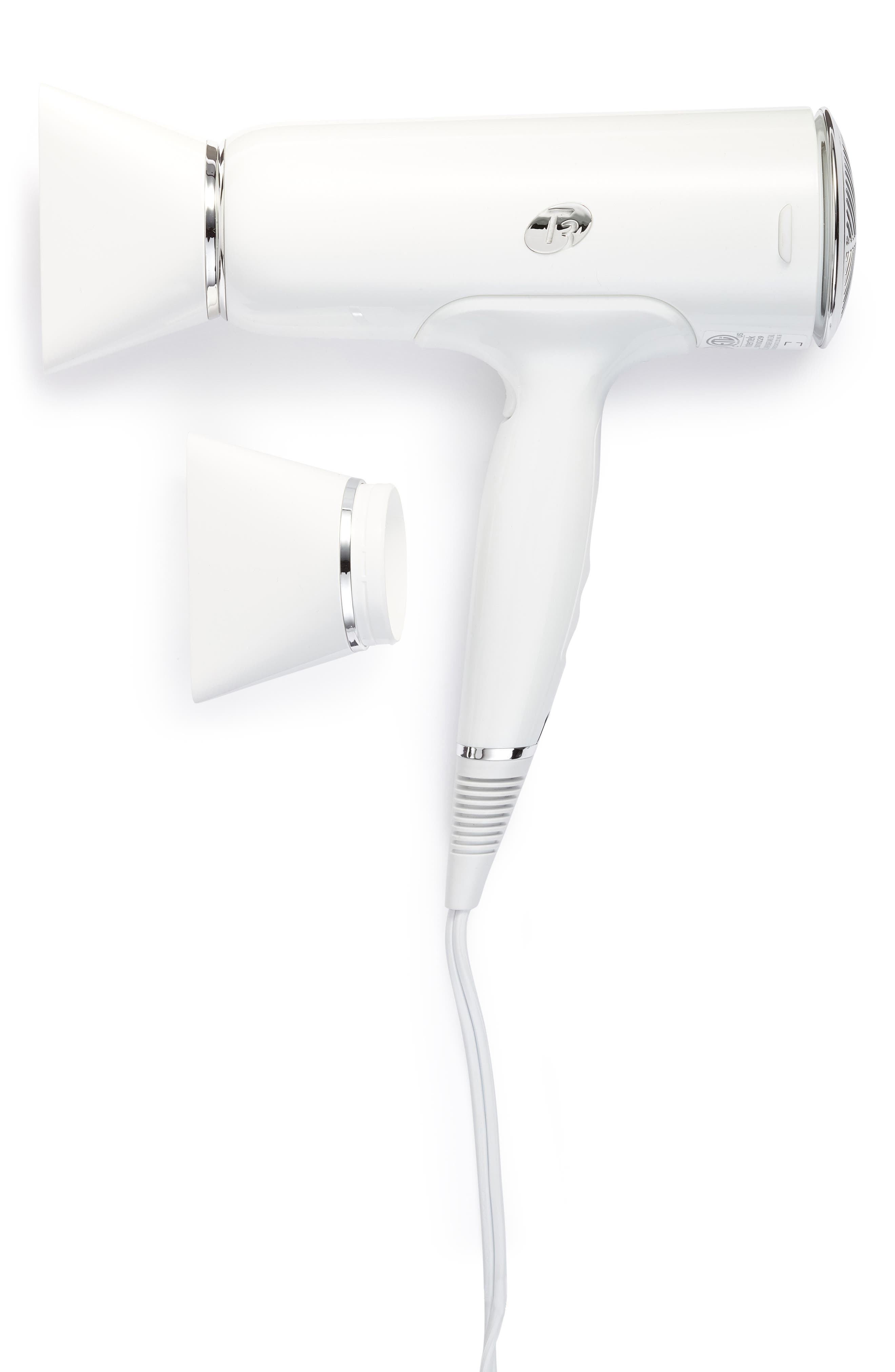 T3 White & Chrome Cura Hair Dryer (Nordstrom Exclusive) (200 Value