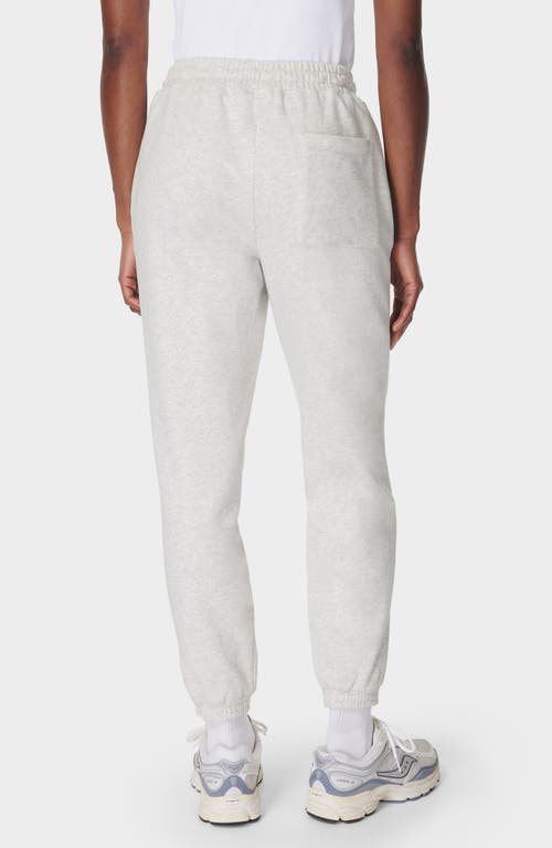 Shop Sweaty Betty Revive Relaxed Joggers In Ice Grey Marl