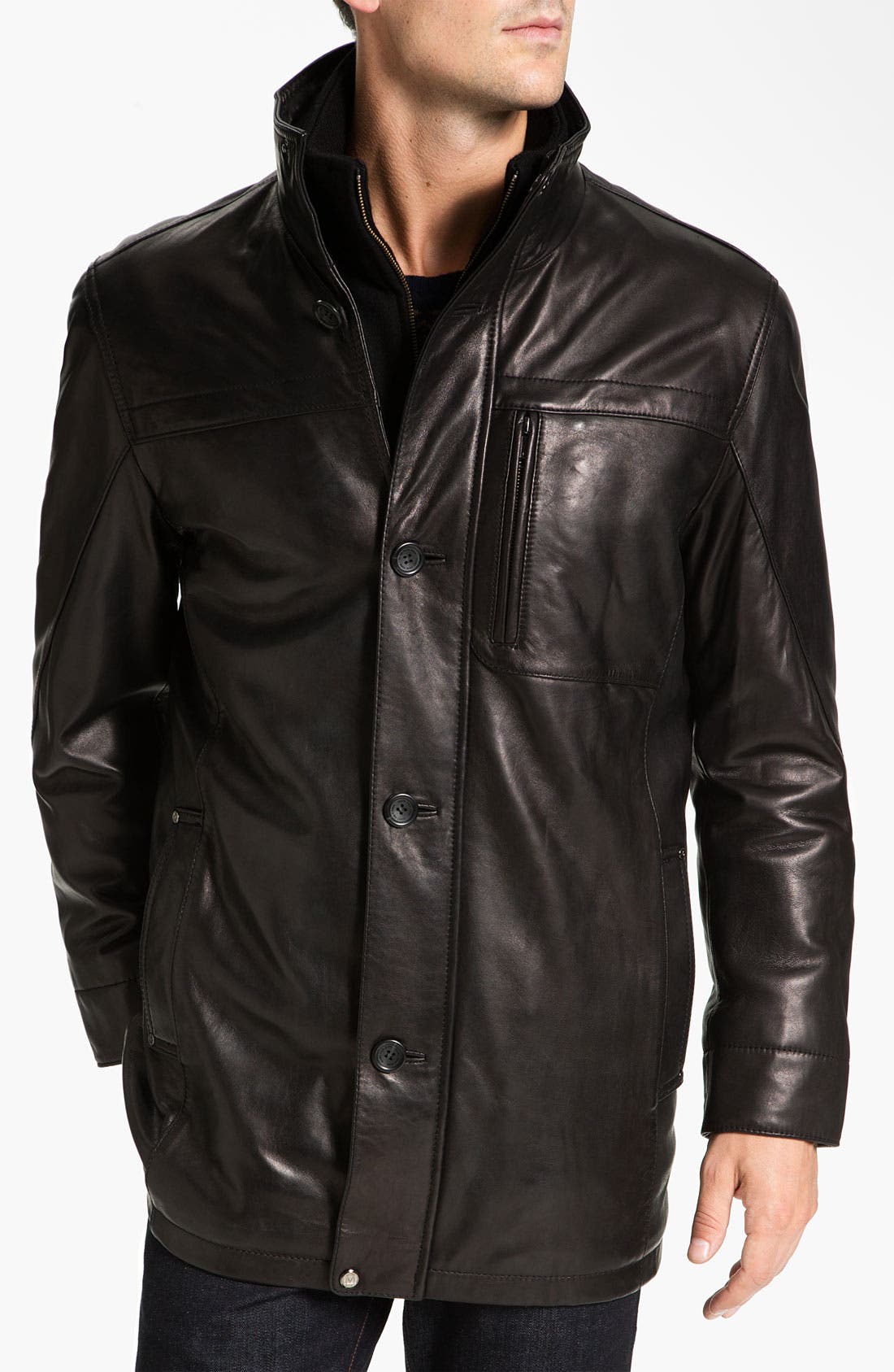 Marc New York by Andrew Marc 'Liam' Leather Jacket Nordstrom