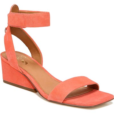 Sarto By Franco Sarto Savilla Ankle Strap Sandal- Orange