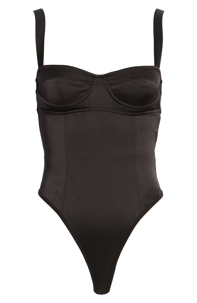 Ksubi Fixate Bustier Stretch Satin Bodysuit Nordstrom Ksubi Fixate Bustier Stretch Satin Bodysuit Nordstrom