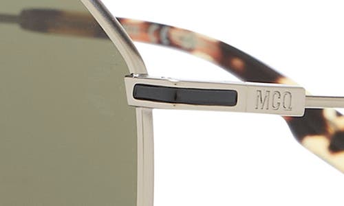 MCQ BY ALEXANDER MCQUEEN MCQ 59MM AVIATOR SUNGLASSES