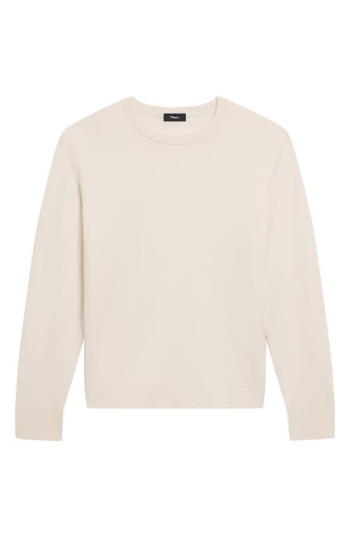 Shop Theory Hilles Cashmere Sweater In Winter White