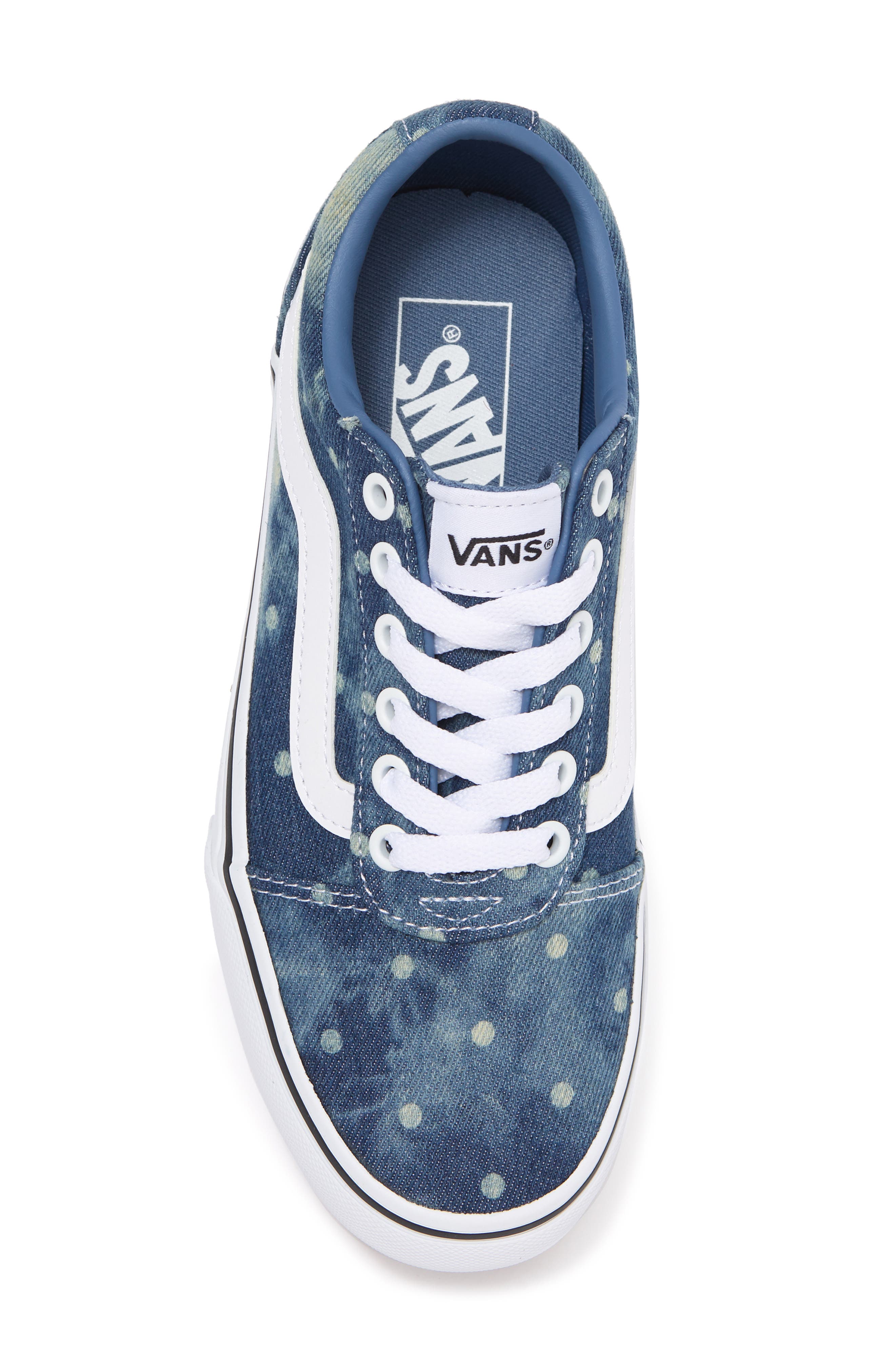 denim platform vans