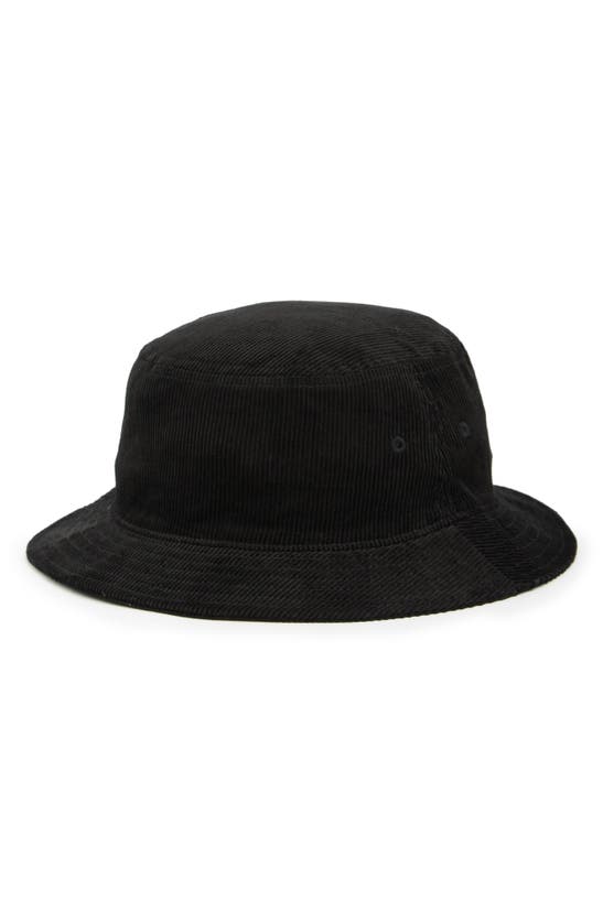 American Needle Corduroy Bucket Hat In Black