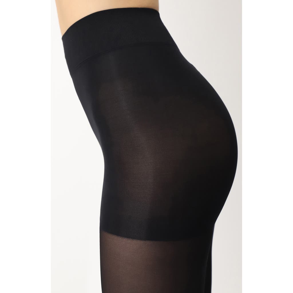 Shop Oroblu All Colors 50-denier Shaping Tights In Black