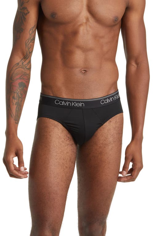 Calvin Klein 3-Pack Microfiber Briefs Black at Nordstrom,