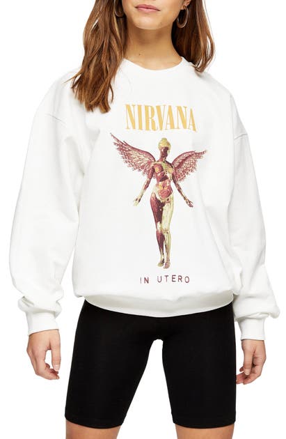 TOPSHOP NIRVANA SWEATSHIRT