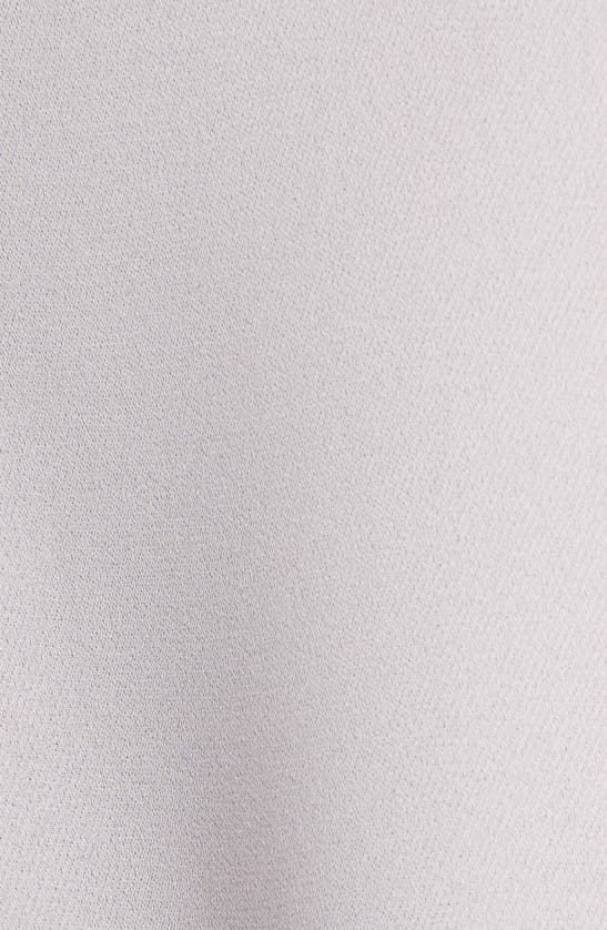 Shop Valentino Silk Georgette Button-up Shirt In Grey Rose