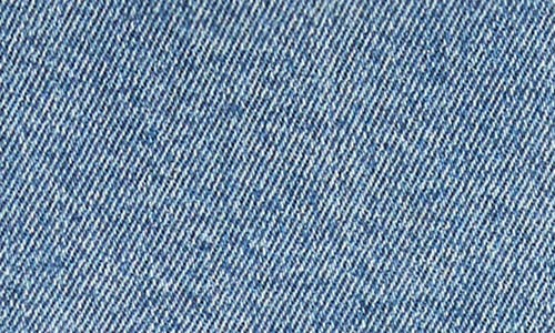Bp. Pleated Denim Miniskirt In Blue Denim Wash