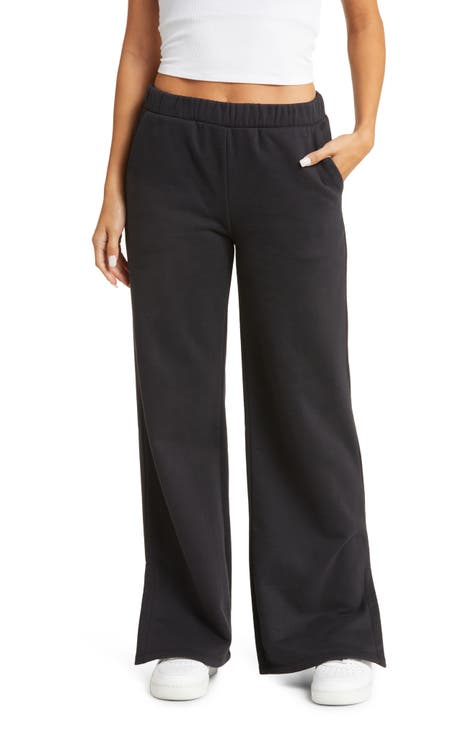 Buy online Black Cotton Blend Track Pants from bottom wear for