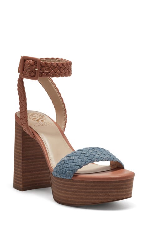 vince camuto denim shoes