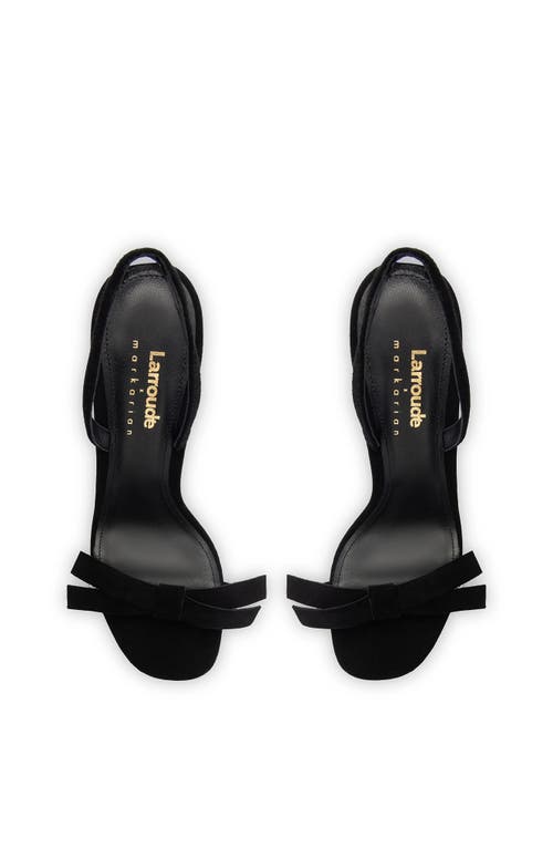 Larroude Larroudé X Markarian Sandal In Black