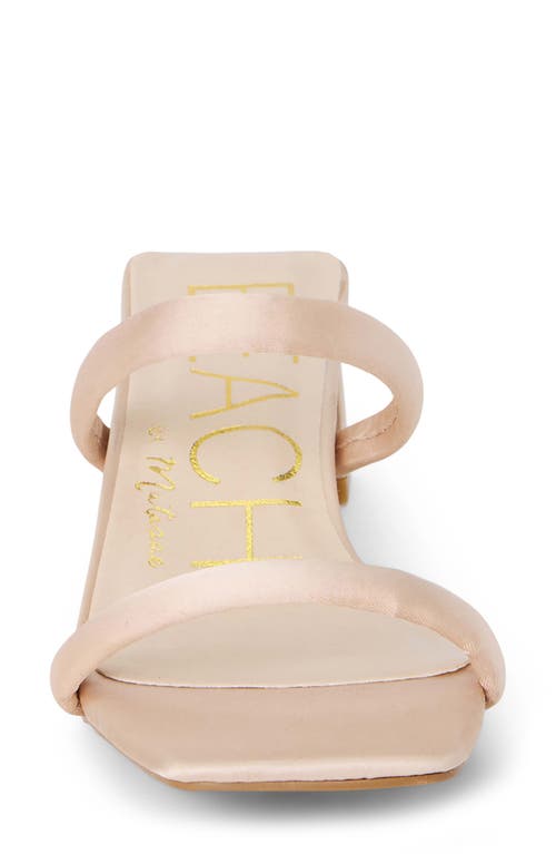 Shop Coconuts By Matisse Jerry Strappy Slide Sandal In Champagne