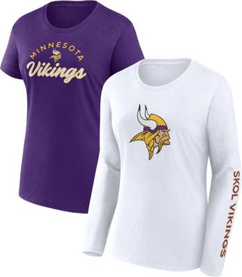 FANATICS Women's Fanatics Branded Purple/White Minnesota Vikings