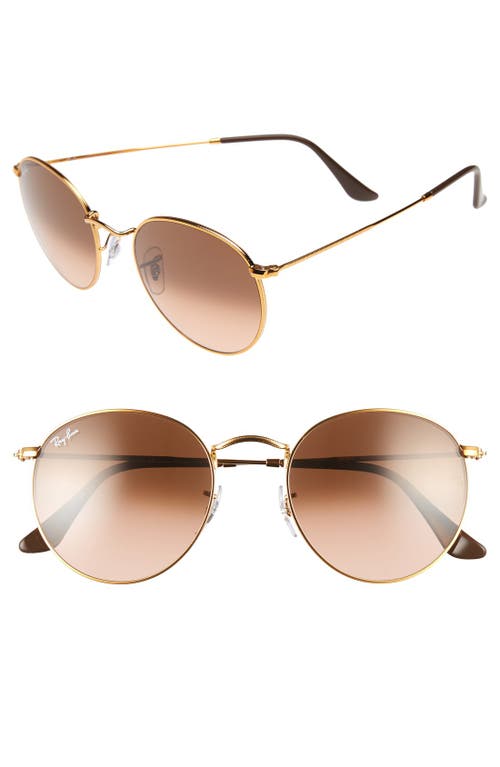 Ray-Ban Icons 53mm Retro Sunglasses in Pink/Brown at Nordstrom