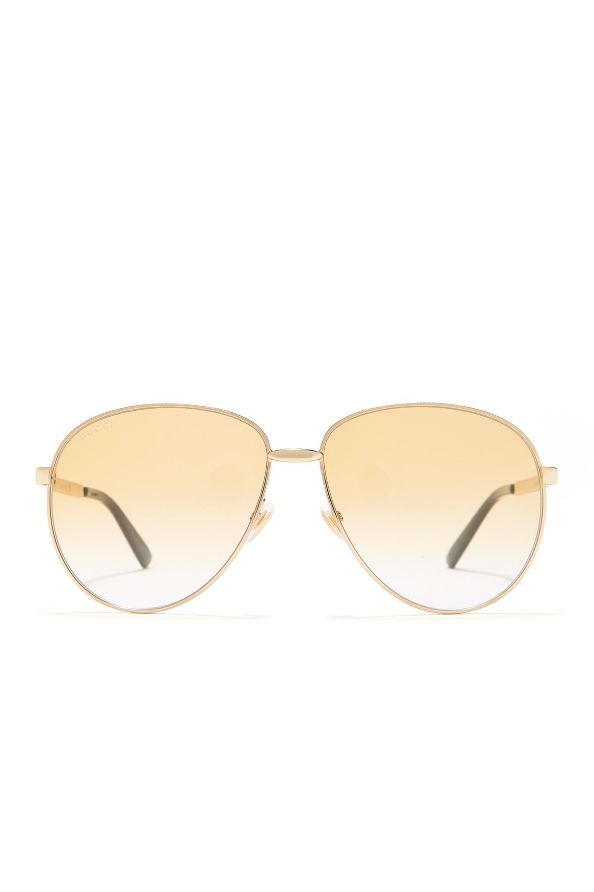 gucci 61mm aviator optical frames