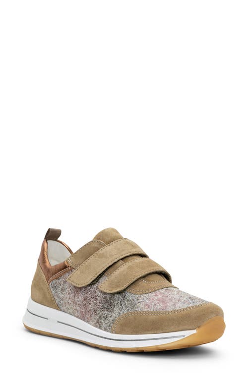 ara Oakland Sneaker Khaki Velour at Nordstrom,