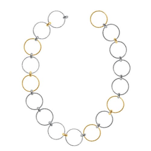 Lucy Quartermaine Women's Gold / Silver Multi Finish Hula Necklace In Multi Color