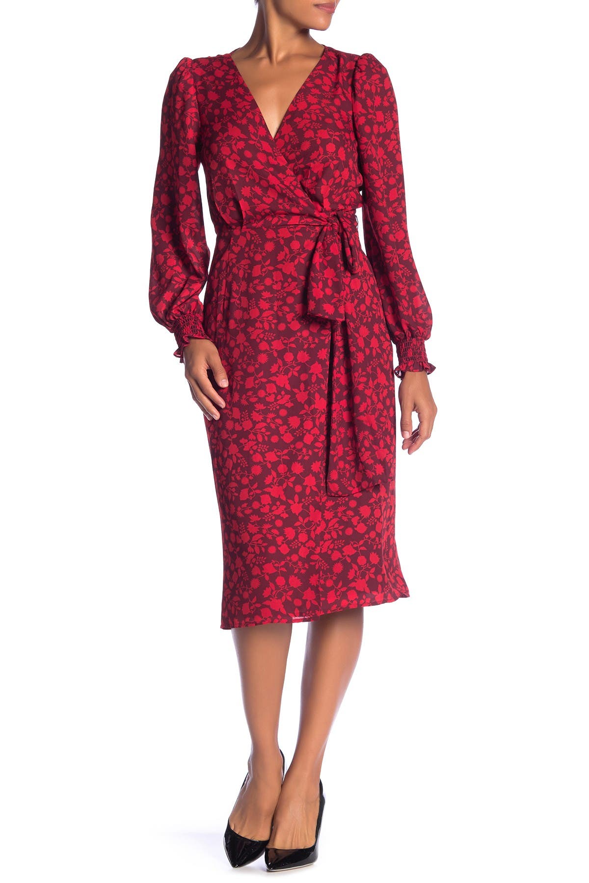 max studio floral dress