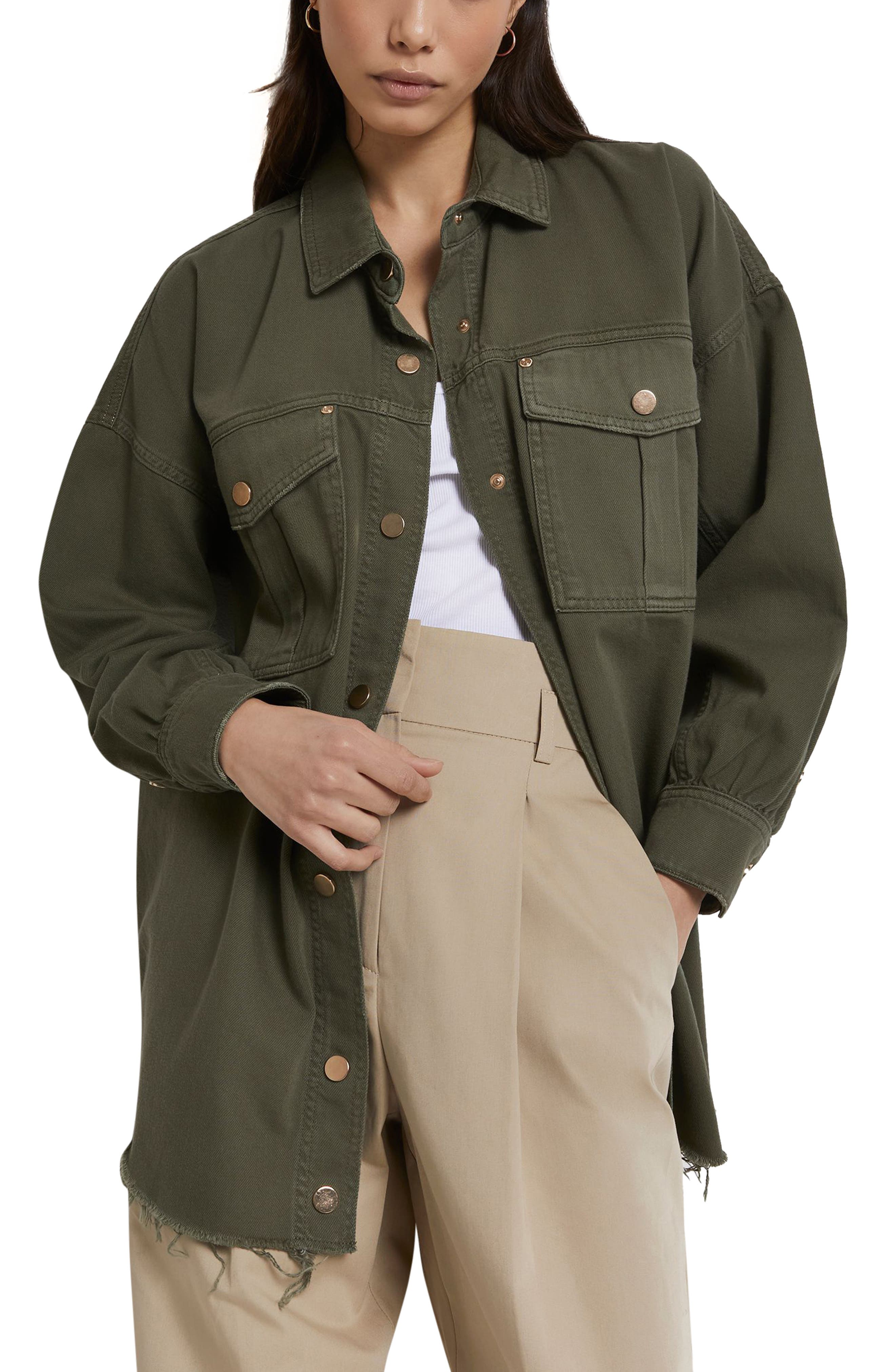 khaki colored jacket women's