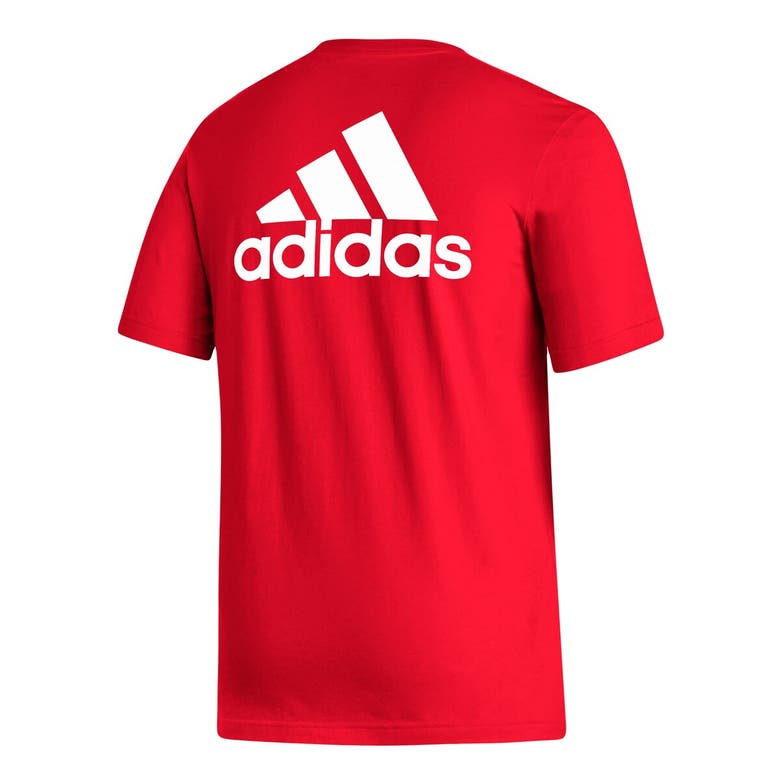 Shop Adidas Originals Adidas Red Arsenal Crest T-shirt