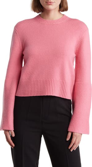 Mock turtleneck sweater in merino wool blend - Studio