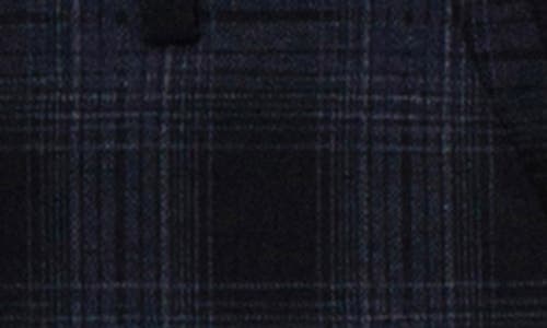 Liverpool Los Angeles Kelsey Tartan Plaid Trousers In Black/dark Slate Tartan Plaid