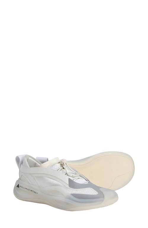 Adidas By Stella Mccartney Sportswear Drawstring Trainer Sneakers In Ftwr White/white/off White