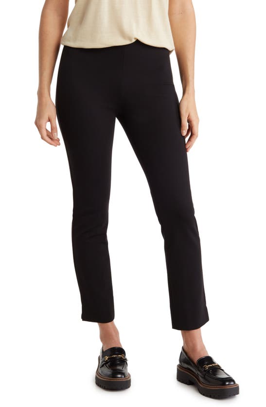 Shop Vince Slim Fit Pull-on Trousers In Black