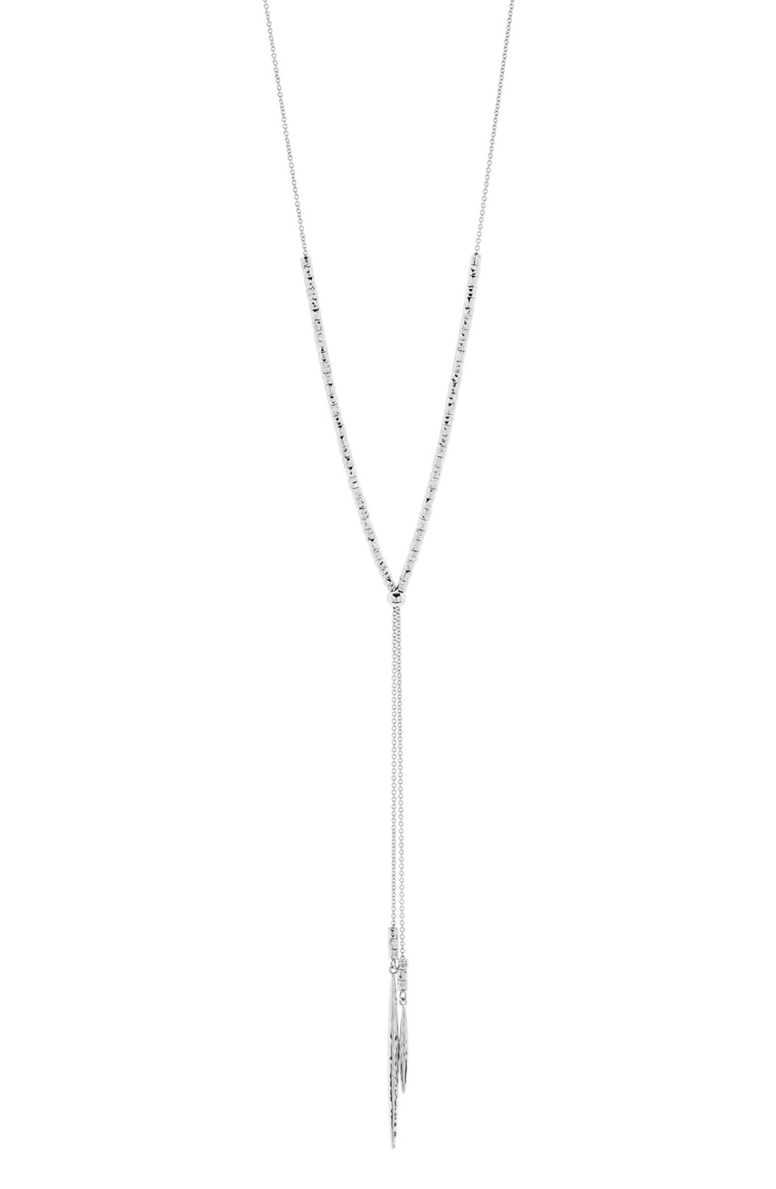 gorjana laguna adjustable lariat necklace