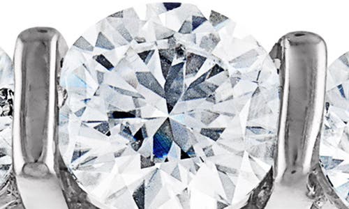 Fzn Lab Created Moissanite Ring In White